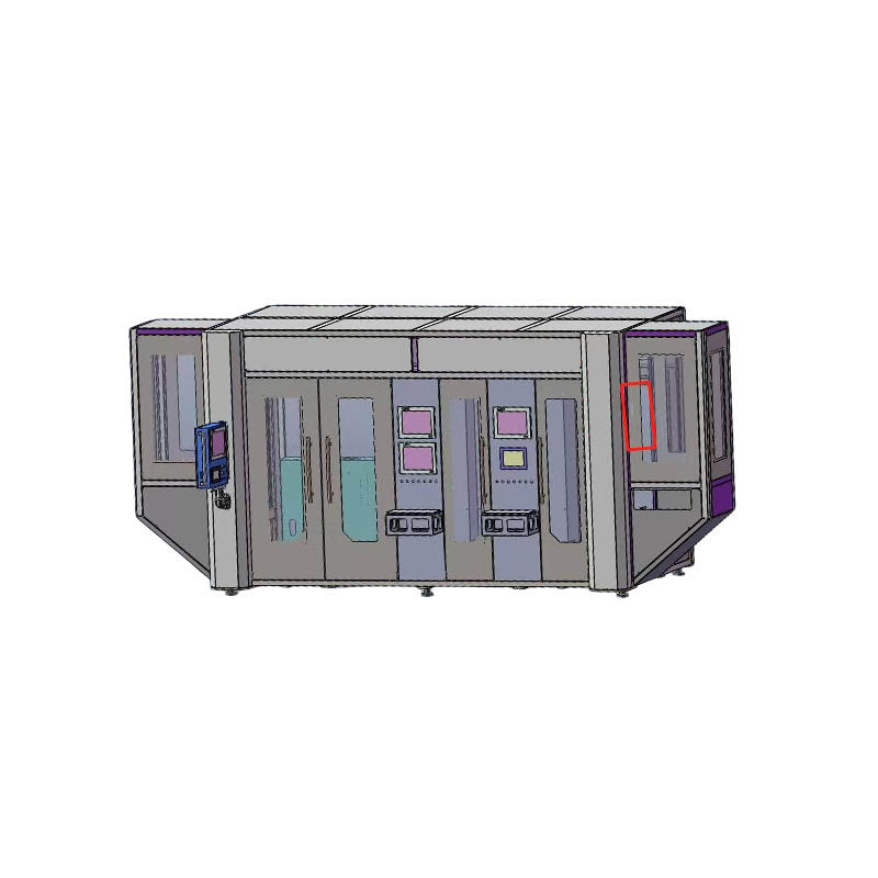 Wheel Hub Detection Automation Equipment Shell and Internal Metal Parts