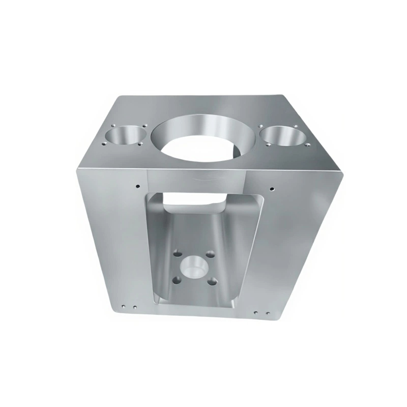 How is the precision of CNC machined parts guaranteed when they are machined inside automotive automation equipment?